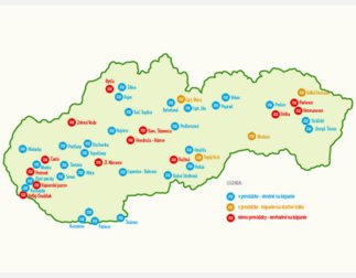 Ubytování u přírodních koupališť a přehrad na Slovensku